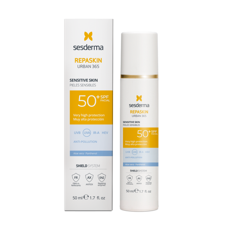 SESDERMA REPASKIN Urban365 Sensitive SPF50 NEW Hurmus