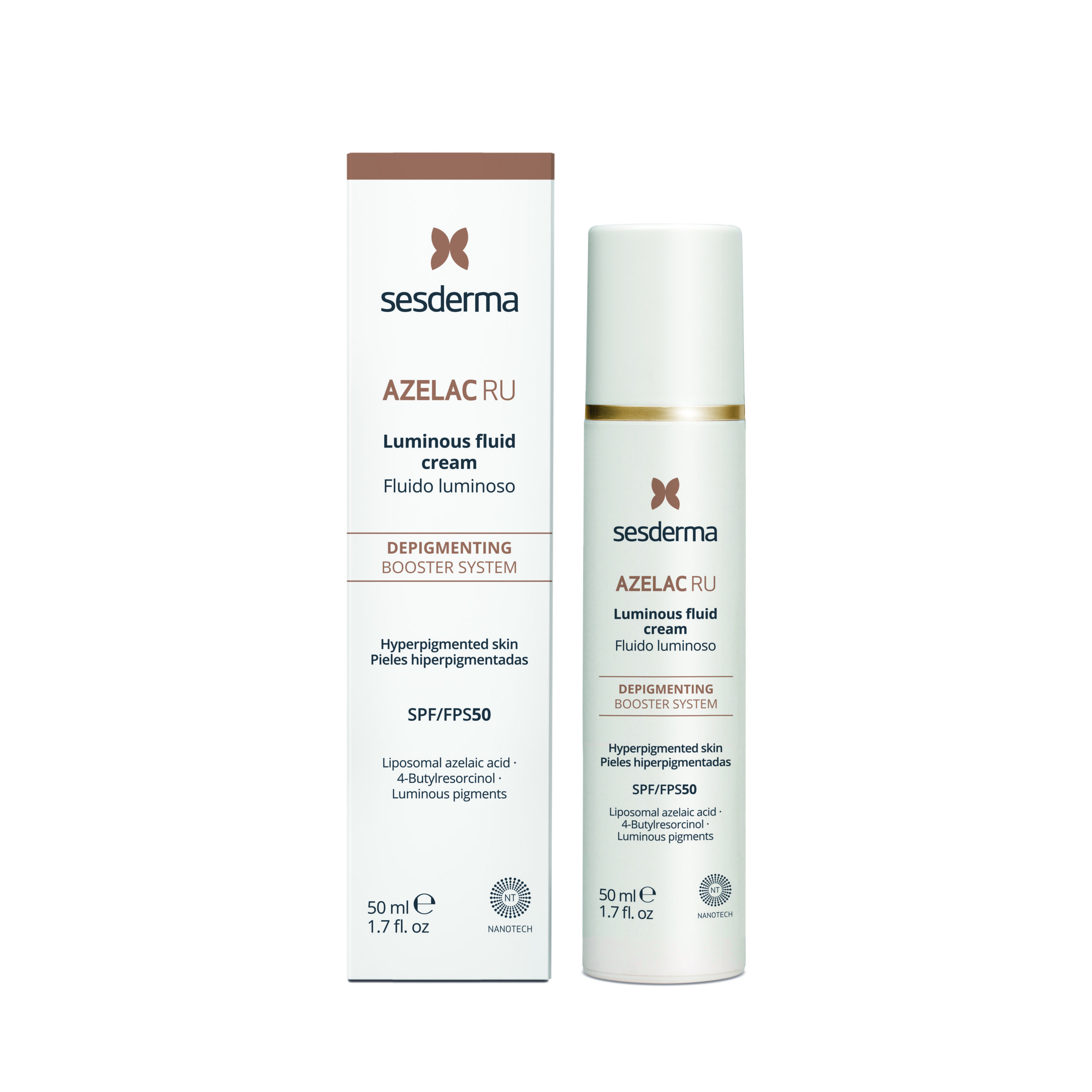 SESDERMA AZELAC RU Luminous Fluid Cream SPF50