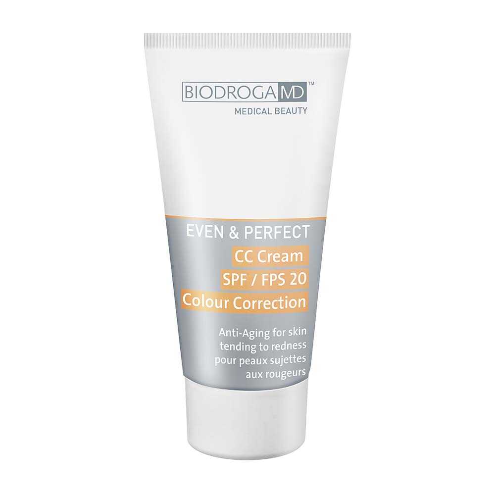 BIODROGA MD MD Energize & Perfect CC Cream SPF20 Anti Aging perfect teint for skin tending to redness