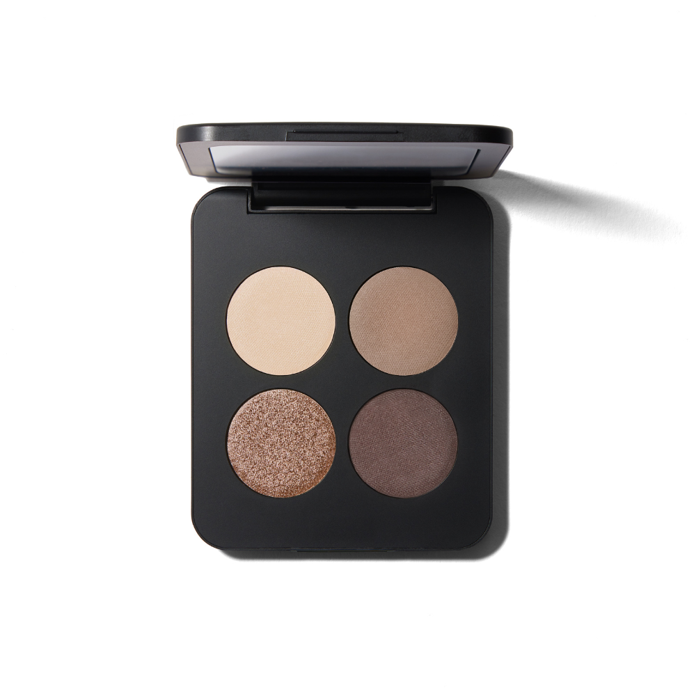 Youngblood Pressed Mineral Eyeshadow Quad – Taupe smoke